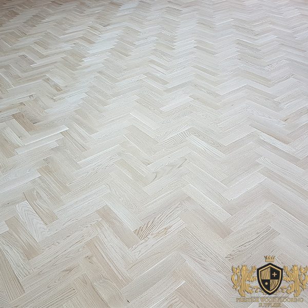 400x70mm Unfinished Solid Oak Parquet Herringbone Wood Flooring Block 21mm Thickness