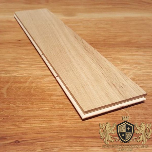 350x70mm Unfinished Engineered Oak Parquet Herringbone Wood Flooring Block 10mm Thickness