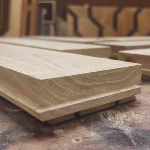 230x70mm Unfinished Solid Oak Parquet Herringbone Wood Flooring Block 21mm Thickness
