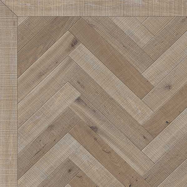 Bespoke Finished Engineered Wood Block Bandsawn, Light Smoked & Sand