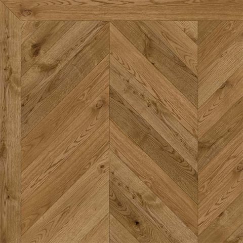 500 x 90mm Chevron Rustic Lacquered/Oiled 10mm Thickness