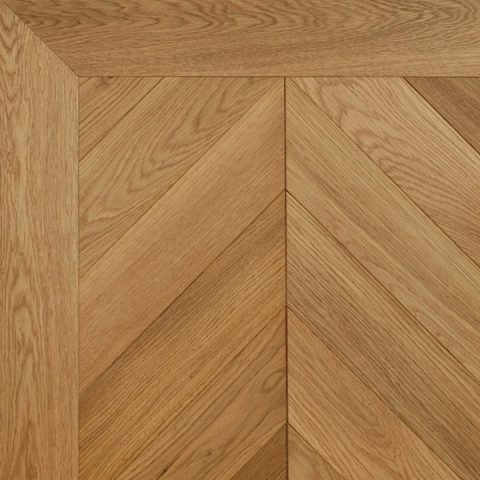 500 x 90mm European Oak Prime Chevrons 10mm Thickness