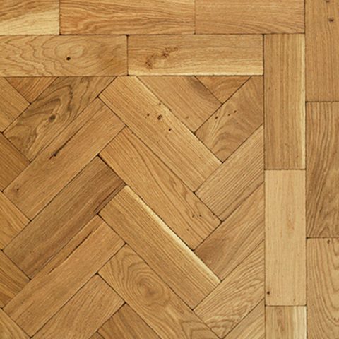 350 x 70mm European Rustic Oak Tumbled Parquet Battens 10mm Thickness