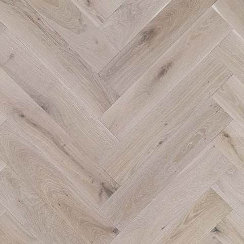 600 x 120mm Herringbone LUNA Euro Oak Rustic UV Oiled Matt 12mm Thickness