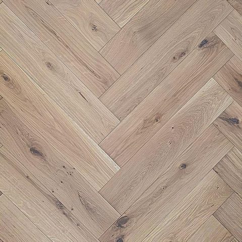 600 x 120mm Herringbone PIETRA Euro Oak Rustic UV Oiled Matt 12mm Thickness